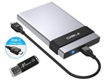 Avolusion ineo (C2561c-960G+64G) 960GB (1TB) USB 3.1 (Type C) Portable External SSD + Free 64GB USB Flash Drive [Ultra Speed R/W up to 550MB/s] - 6 Year Warranty