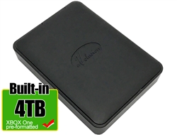 Avolusion 4TB USB 3.0 Portable External XBOX One Hard Drive (XBOX One Pre-Formatted) HD250U3-X1-4TB-XBOX - 2 Year Warranty