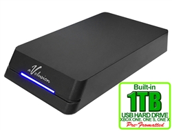 Avolusion HDDGear Pro 1TB USB 3.0 External Gaming Hard Drive (for XBOX ONE, XBOX ONE S, XBOX ONE X) - 2 Year Warranty