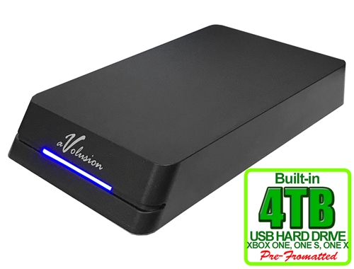 Avolusion HDDGear Pro 4TB USB 3.0 External Gaming Hard Drive (for XBOX ONE, XBOX  ONE S,