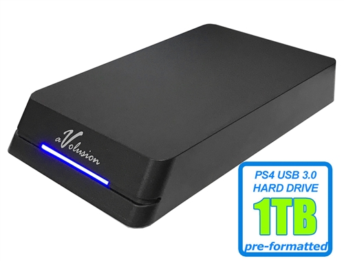 Avolusion HDDGear Pro 1TB USB 3.0 External Gaming Hard Drive (for PS4, PS4  Slim, PS4 Slim