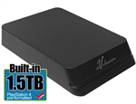 Avolusion Mini HDDGear Pro 1.5TB USB 3.0 Portable External PS4 Hard Drive (PS4 Pre-Formatted)  HD250U3-X1-PRO-1.5TB-PS - 2 Year Warranty