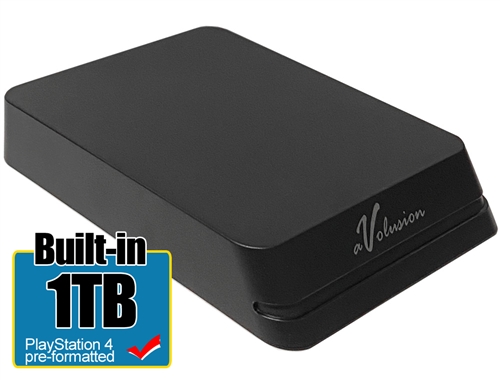 Avolusion Mini HDDGear Pro 1TB USB 3.0 Portable External PS4 Hard