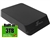 Avolusion Mini HDDGear Pro 3TB USB 3.0 Portable External Gaming Hard Drive for XBOX (XBOX One Pre-Formatted)  HD250U3-X1-PRO-3TB-XBOX - 2 Year Warranty