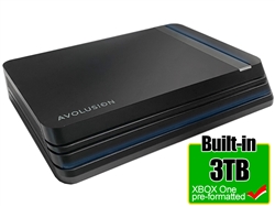 Avolusion HDDGear Pro X 3TB USB 3.0 External Gaming Hard Drive (for Xbox One X, S, Original) - 2 Year Warranty