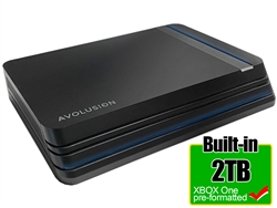 Avolusion HDDGear Pro X 2TB USB 3.0 External Gaming Hard Drive (for Xbox One X, S, Original) - 2 Year Warranty