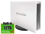 Avolusion PRO-5X Series 12TB USB 3.0 External Gaming Hard Drive for XBOX One Original, S & X (White) - 2 Year Warranty