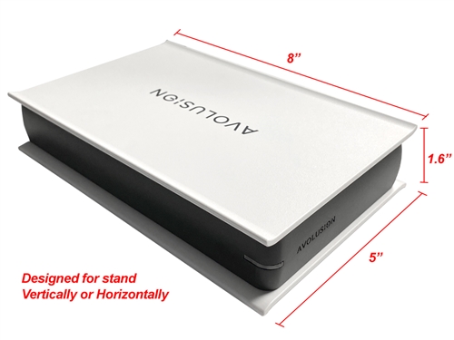 Avolusion PRO-5X Series 8TB USB 3.0 External Gaming Hard Drive for