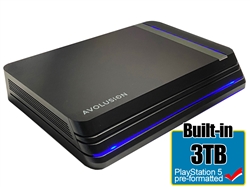 Avolusion HDDGEAR PRO X 3TB USB 3.0 External Gaming Hard Drive for PS5 Game Console - 2 Year Warranty