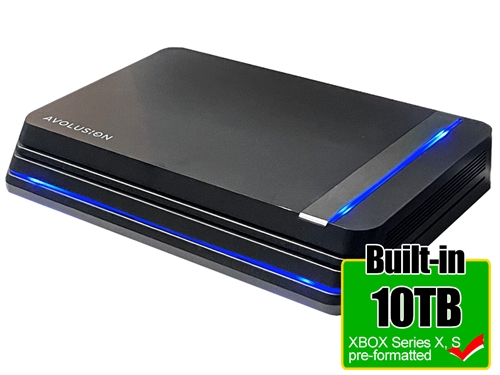 Avolusion HDDGear Pro X 10TB USB 3.0 External Gaming Hard Drive (for Xbox  Series X, S) -