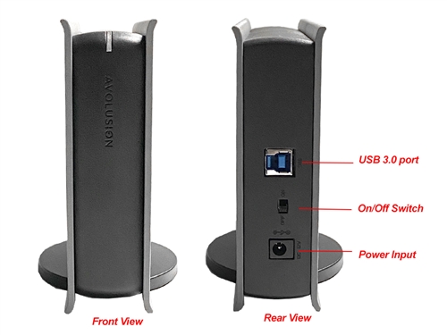 Avolusion PRO-5X Series 8TB USB 3.0 Portable External Hard Drive