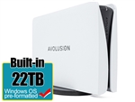 Avolusion PRO-5Y Series 22TB USB 3.0 External Hard Drive for WindowsOS Desktop PC / Laptop (White) - 2 Year Warranty