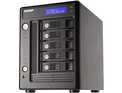 QNAP Turbo NAS TS-509 Pro 5-Bay High Performance RAID 0/1/5/JBOD RAID Network Attached Storage Server with iSCSI - Retail