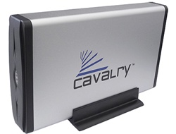 Cavalry CAXE 2TB 7200rpm 64MB Buffer eSATA & USB 2.0 External Hard Drive (Silver) w/ 1 year warranty - Retail