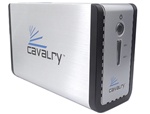 Cavalry Dual Bay 3TB 7200rpm 128MB Buffer USB 2.0 External Hard Drive (Silver) w/ 1 year warranty (Powered by two 1.5TB SATA Hard Drive) - Retail