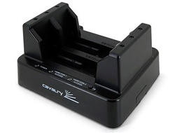 Cavalry "Retriever" Series EN-CAHDD2BU3C-ZB 2.5" & 3.5" Black Standalone SATA HDD Duplicator + USB 3.0 Dual-Bay Dock - Retail