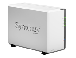 Synology DS216J 2-Bay Gigabit iSCSI NAS Server for Small Office & Home (Diskless) - Retail