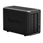 Synology DS716+II High-performance & Scalable 2-Bay Gigabit iSCSI All-in-one RAID 0/1 NAS Server for Home and Small Business (Diskless) - Retail