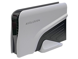 Avolusion HDDGear PRO-5X Series USB 3.0 External Gaming Hard Drive Enclosure - Gunmetal Grey (HDDGU3-PRO5X-GY) - Retail - 2 Year Warranty