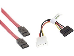 goHardDrive Serial ATA II Data Cable & Serial ATA Power Cable Combo