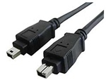 Link Depot 10ft Firewire IEEE 1394A 4pin Male - 4pin Male Cable