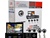 LTC LTD2284HMKIT 4-Channel Stand Alone DVR System with 7inch LCD Screen, 4 Cameras, 320GB Build-in, Complete CCTV Kit - Retail