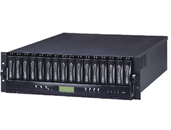 Avolusion SB-3163SA 3U 16 bays U320 SCSI to SATA II RAID 6 subsystem