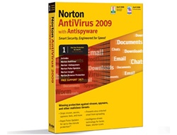 Symantec Norton AntiVirus 2009 Full Version - Retail Box
