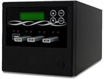 Spartan U03-ISP Stand-alone 1 to 3 Target USB Flash Drive / USB Hard Drive Duplicator - Black