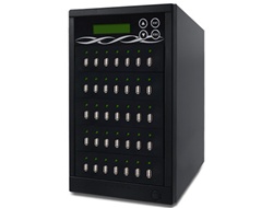 Spartan U34-SSP Stand-alone 1 to 34 Target USB Flash Drive / USB Hard Drive Duplicator - Black