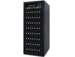 Spartan U-55-SSP Stand-alone 1 to 55 Target USB Flash Drive / USB Hard Drive Duplicator - Black
