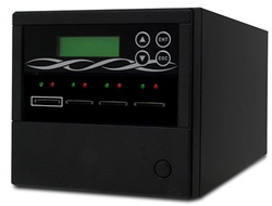Spartan S03-ISP Stand-alone 1 to 3 Target SD Card Duplicator - Black