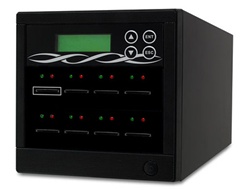 Spartan S07-ISP Stand-alone 1 to 7 Target SD Card Duplicator - Black