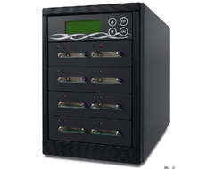 Spartan F07-ISP Stand-alone 1 to 7 Target CompactFlash Card / MicroDrive Duplicator - Black