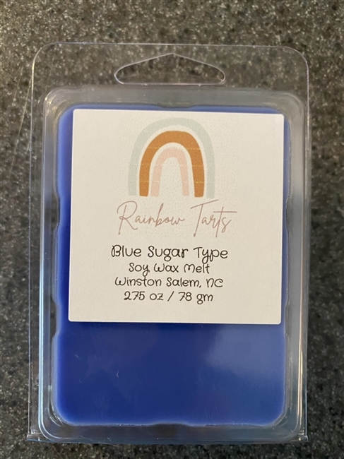 Blue Sugar Type Tart Melt Candle