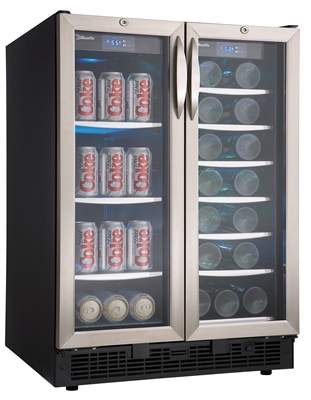 Danby Silhouette 24" French Door Beverage Center