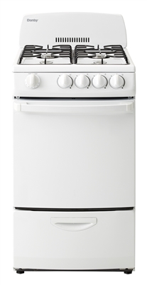 Danby 20" 2.4 cu. ft. Gas Range - White