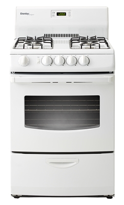 Danby 3 cu.ft. 24" Electric Range - Window - White