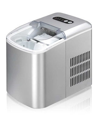 Sunpentown Portable Ice Maker - Silver