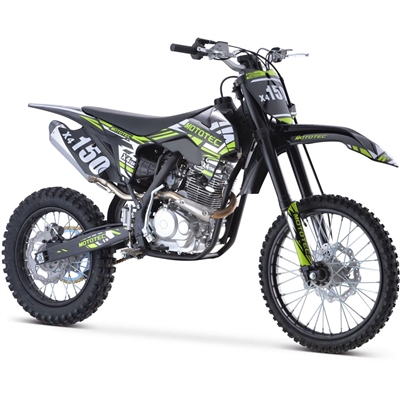 MotoTec X4 150cc 4-Stroke Gas Dirt Bike