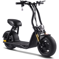 MotoTec Diablo 48v 1000w Lithium Electric Scooter - Black