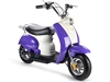 MotoTec 24v Electric Moped Purple