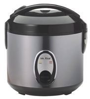 Sunpentown 6 Cup Rice Cooker with Stainless Body