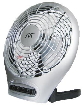 Desktop Fan with Ionizer (7")