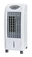 Portable Evaporative Air Cooler with 3D Cooling Pad
