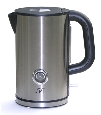 Sunpentown Stainless Cordless Electric Kettle