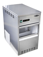 Sunpentown Automatic Stainless Steel Flake Ice Maker - 66 Lb Production Capacity