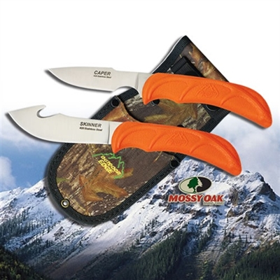 Outdoor Edge Wild-Pair Skinner & Caper Knives w/Sheath
