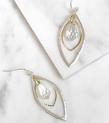 mirajo Jewelry Anya Earrings on white background