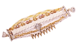 Goldie-Spikes Bracelet